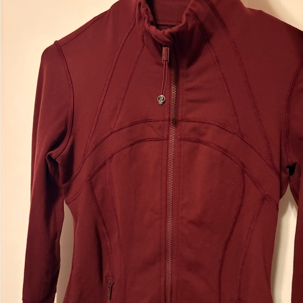 Lululemon- Dramatic Magenta Define Jacket - image 1